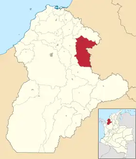 Localisation de Sahagún