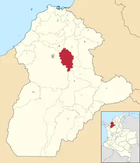 Localisation de San Carlos