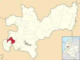Localisation de Risaralda