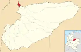 Localisation de La Salina