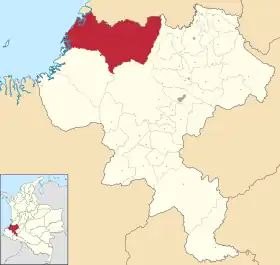 Localisation de López de Micay