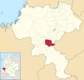 Localisation de La Vega