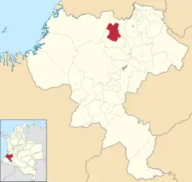 Localisation de Suárez