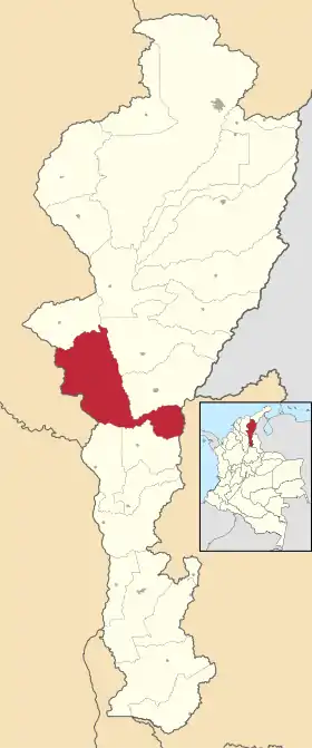 Localisation de Chimichagua