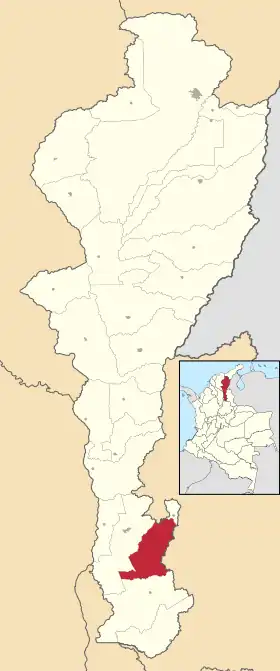 Localisation de Río de Oro