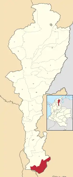 Localisation de San Alberto