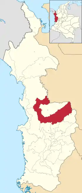 Localisation de Quibdó