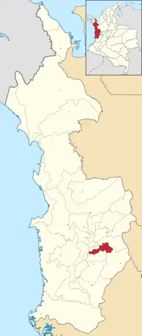Localisation de Río Iró