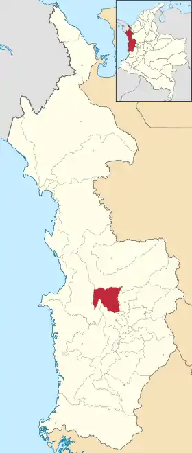 Localisation de Río Quito