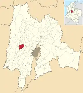 Localisation de Anolaima