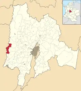 Localisation de Beltrán
