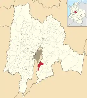 Localisation de Chipaque