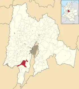 Localisation de Fusagasugá