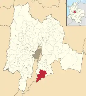 Localisation de Gutiérrez