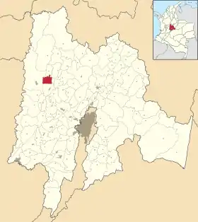 Localisation de Quebradanegra