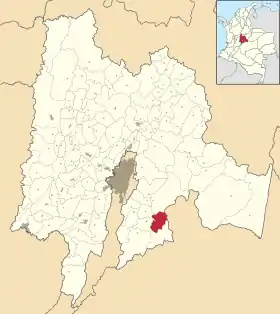 Localisation de Quetame