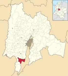 Localisation de San Bernardo