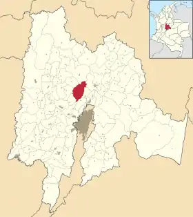 Localisation de Subachoque