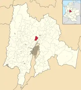 Localisation de Tabio