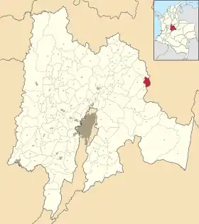 Localisation de Tibirita