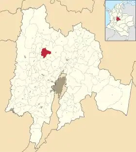 Localisation de Vergara