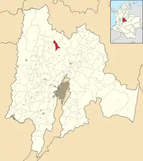 Localisation de Villagómez