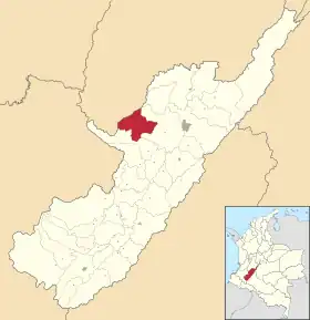 Localisation de Santa María