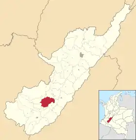 Localisation de Tarqui