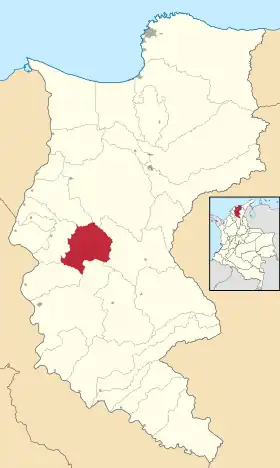 Localisation de Chibolo