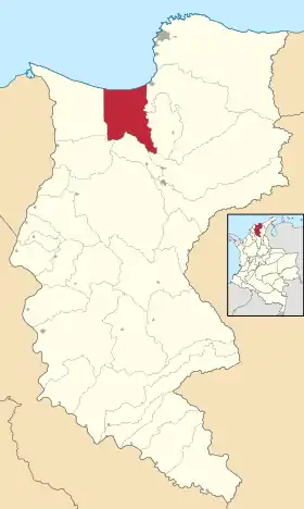 Localisation de Pueblo Viejo