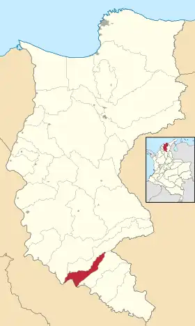 Localisation de San Zenón