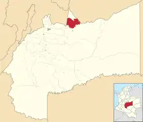 Localisation de Cabuyaro
