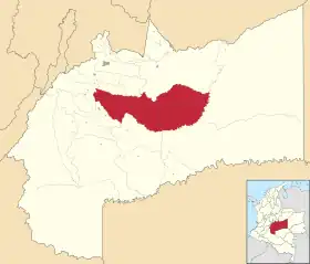 Localisation de San Martín de los Llanos
