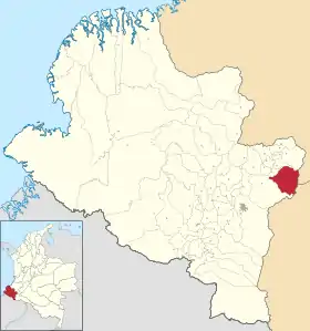 Localisation de El Tablón de Gómez