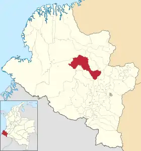 Localisation de Los Andes Sotomayor