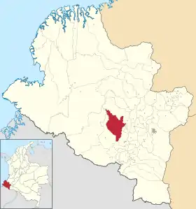 Localisation de Santacruz
