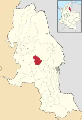 Localisation de Bucarasica