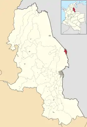 Localisation de Puerto Santander