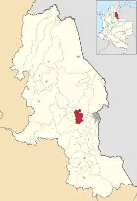 Localisation de Santiago