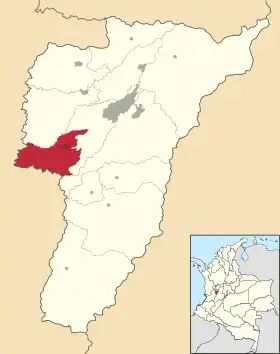 Localisation de La Tebaida