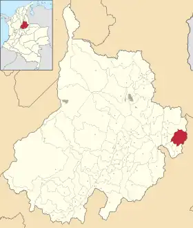 Localisation de Carcasí