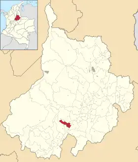 Localisation de El Guacamayo