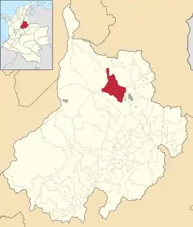 Localisation de Lebrija