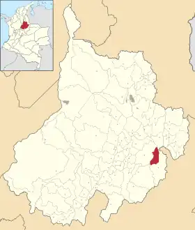 Localisation de San Joaquín