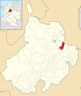 Localisation de Santa Bárbara