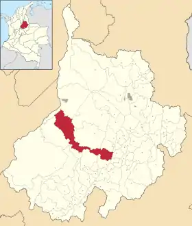 Localisation de Simacota