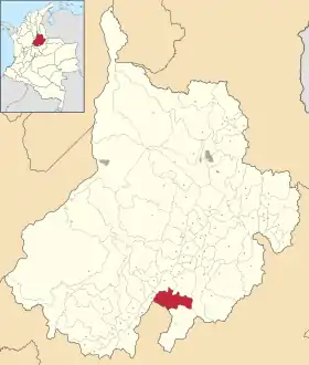 Localisation de Suaita