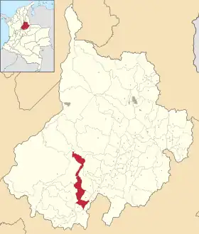 Localisation de Vélez