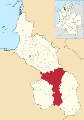 Localisation de San Benito Abad