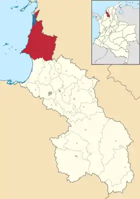 Localisation de San Onofre